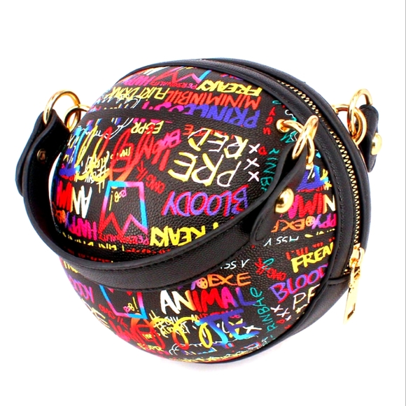 Graffiti Basket Ball Tote Bag - Picture 1 of 2